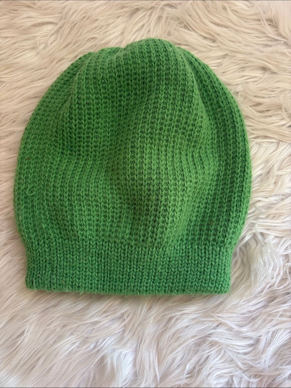 Women’s Free People Green Knit Beanie Hat